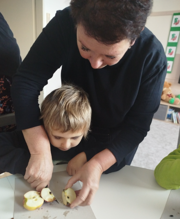 Podzimní moštování ve školní družině