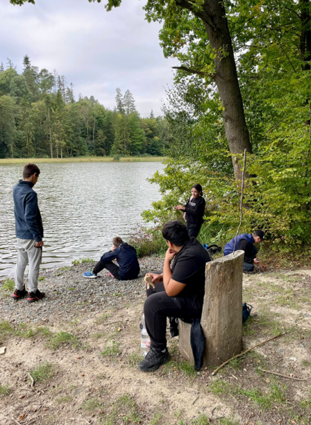 Výuka v přírodě u Hajnických rybníků