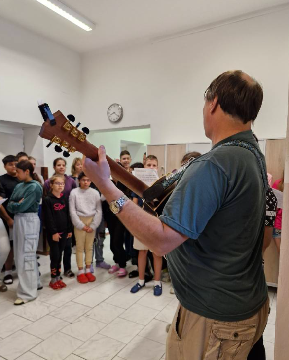 Návštěva pana faráře na začátku školního roku