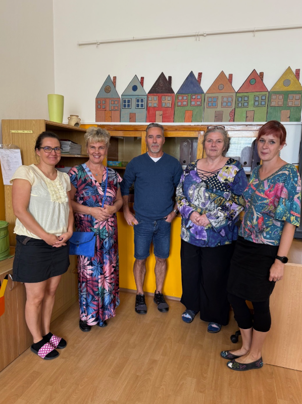 Návštěva ředitelky Slezské diakonie a ocenění práce školy