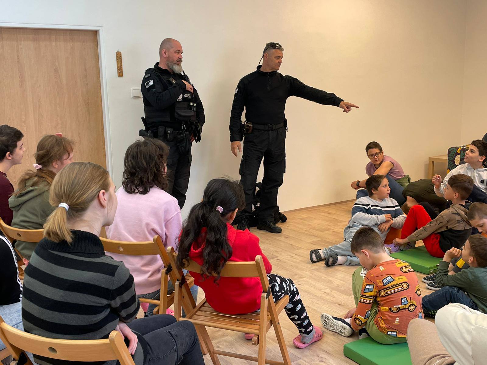 Návštěva městské policie