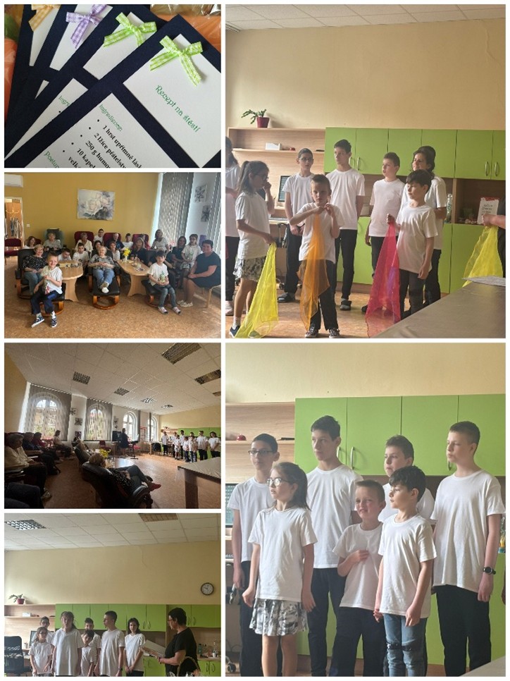 Vystoupení dětí ke Dni matek ve stacionáři Charity Krnov